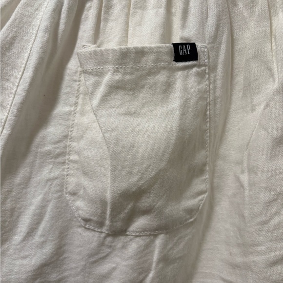 GAP Women's High Waist Linen Shorts - Picture 4 of 5